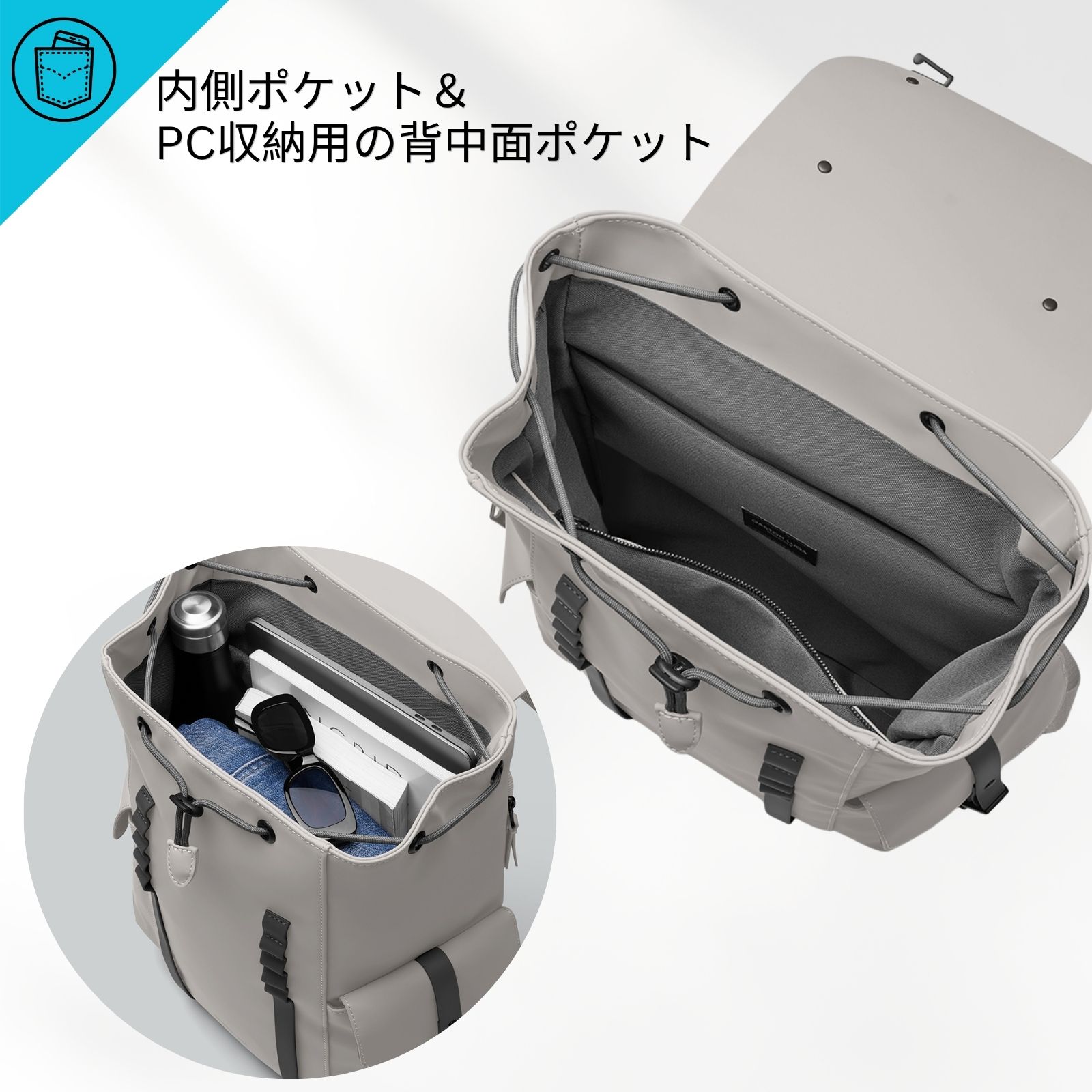 GASTON LUGA（ガストンルーガ） リュック 防水 Splash Utility