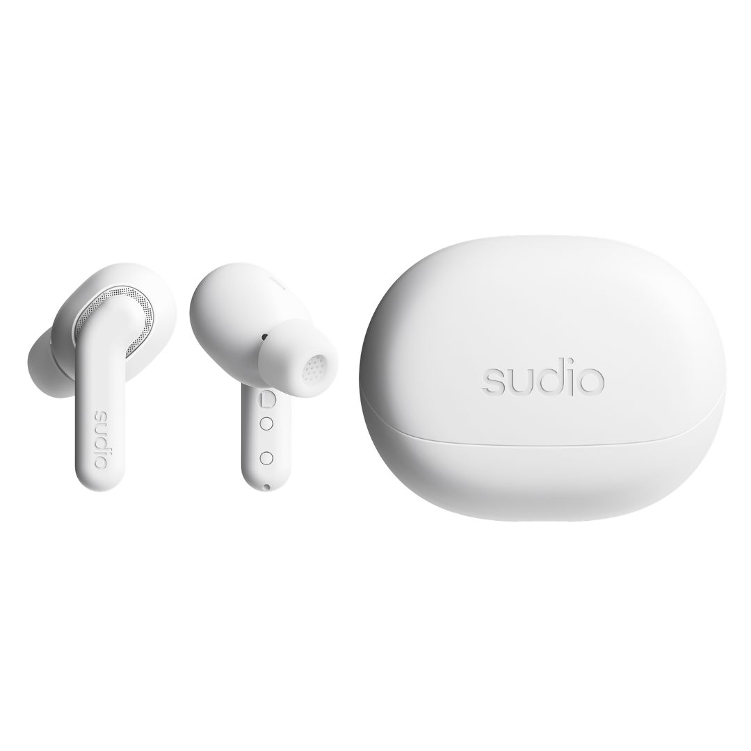 新品未使用 Sudio E4 Pro white sudio（スーディオ） ワイヤレスイヤホン SUDIO E4 Pro 全3色 マイク