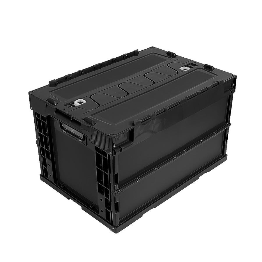 折りたたみコンテナ 50L (側面オープンタイプ) 専用フタ＆台車