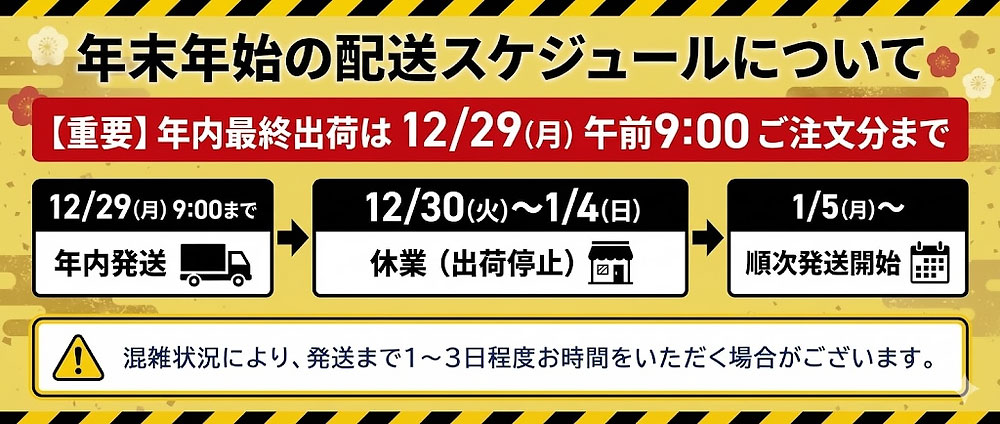 年末年始バナー