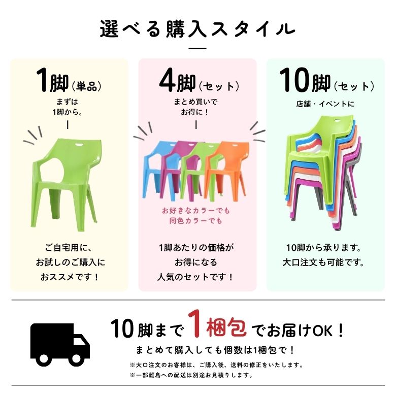 DEPOS クレタチェア 単品 （1脚） │ ガーデンチェア 屋外 業務用