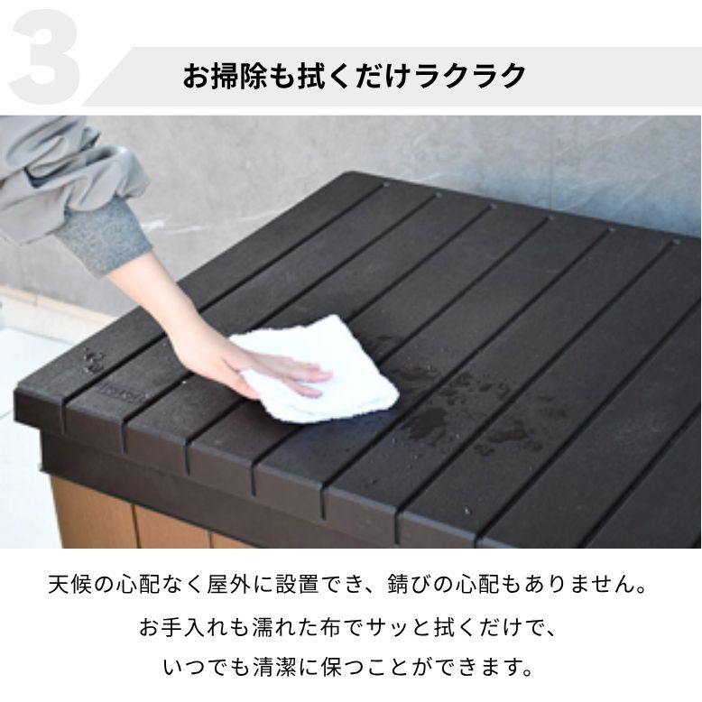 DEPOS 先行予約 収納庫 屋外 室内 物置 ガーデン 大容量 収納ボックス