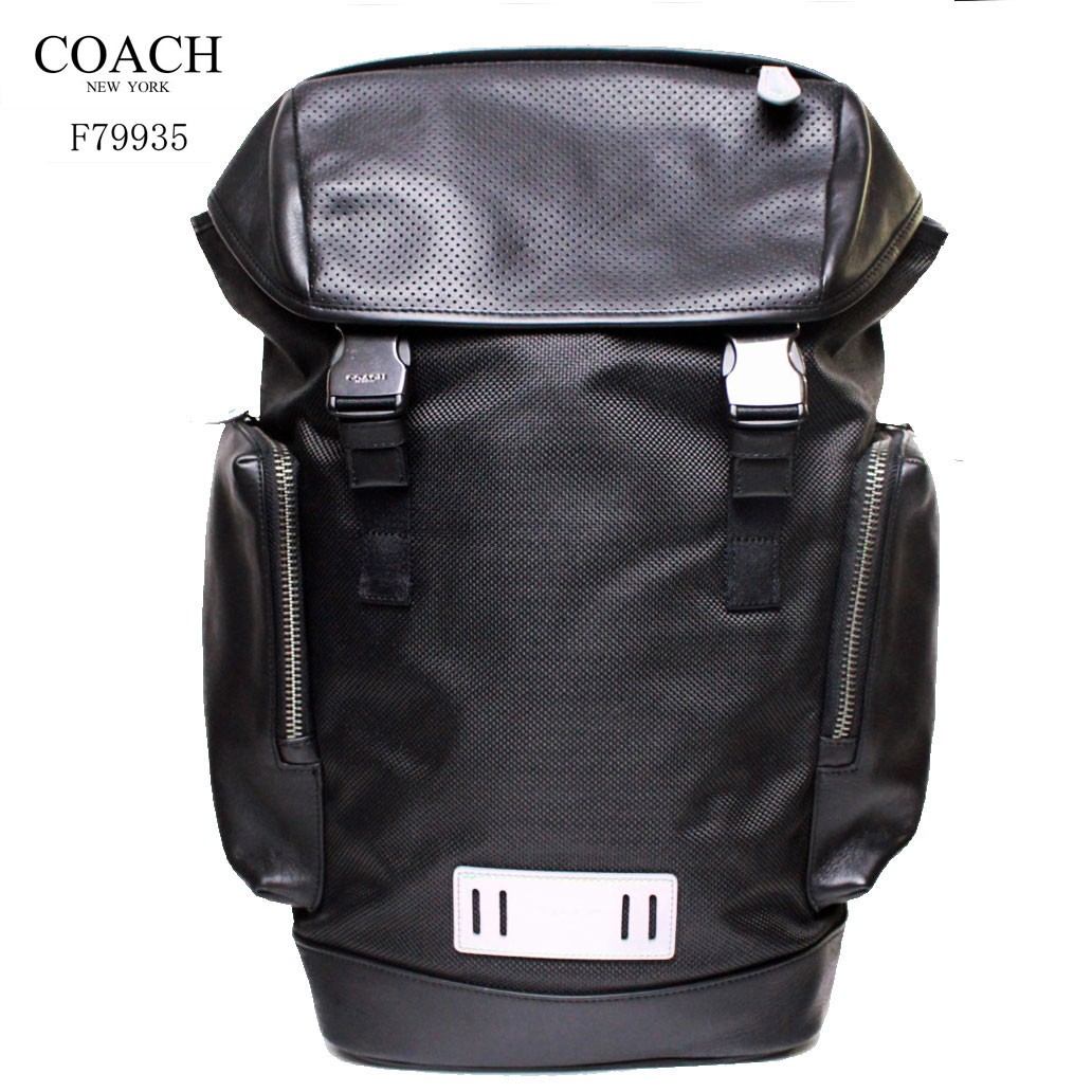 COACH ブラックバックパック COACH コーチ バックパック Theo Backpack テオ CAK98 メンズ