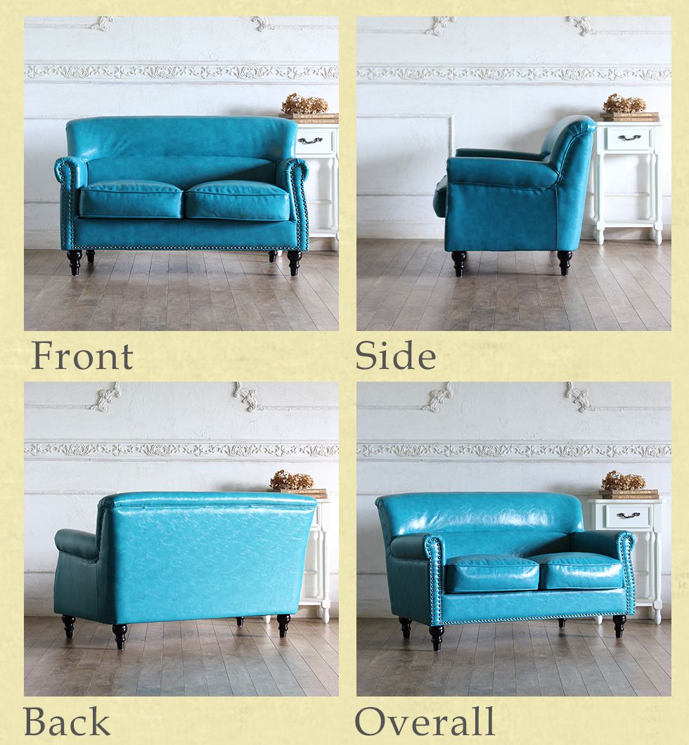 ヴィンテージ ソファ 2人掛け アンティーク コンパクト イギリス