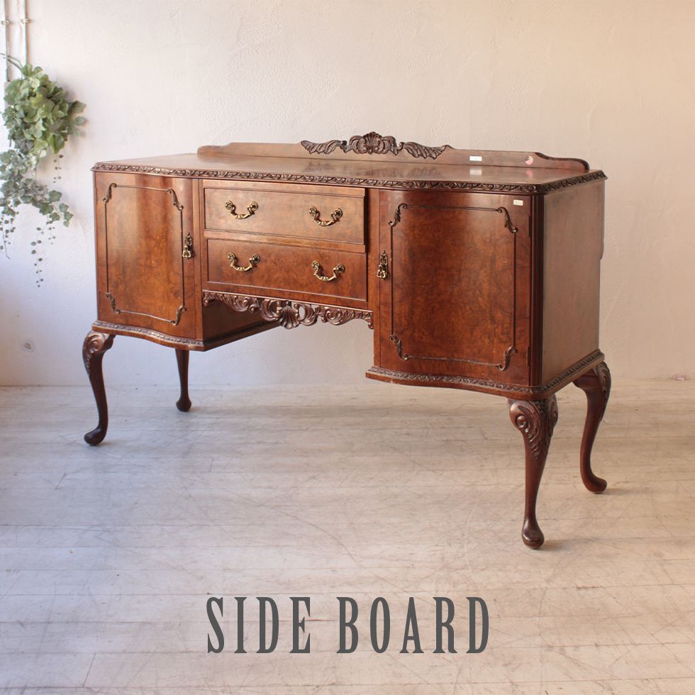 【アンティーク家具】イギリス　キャビネット・サイドボード　ビンテージ 楽天市場】アンティーク 家具 本物 サイドボード キャビネット