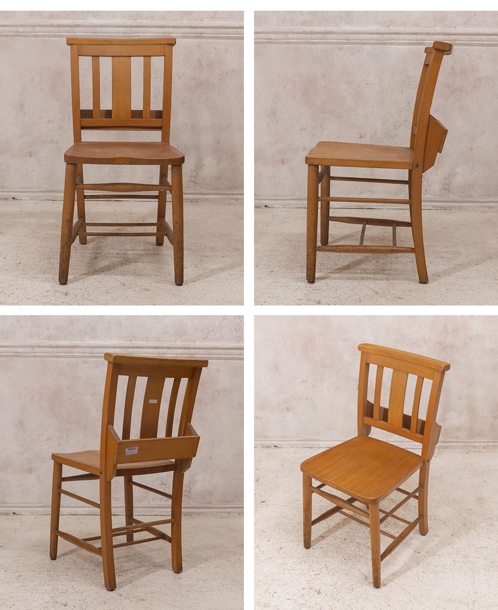 送料無料 アンティーク家具 椅子 チャーチチェア イギリス ビンテージ
