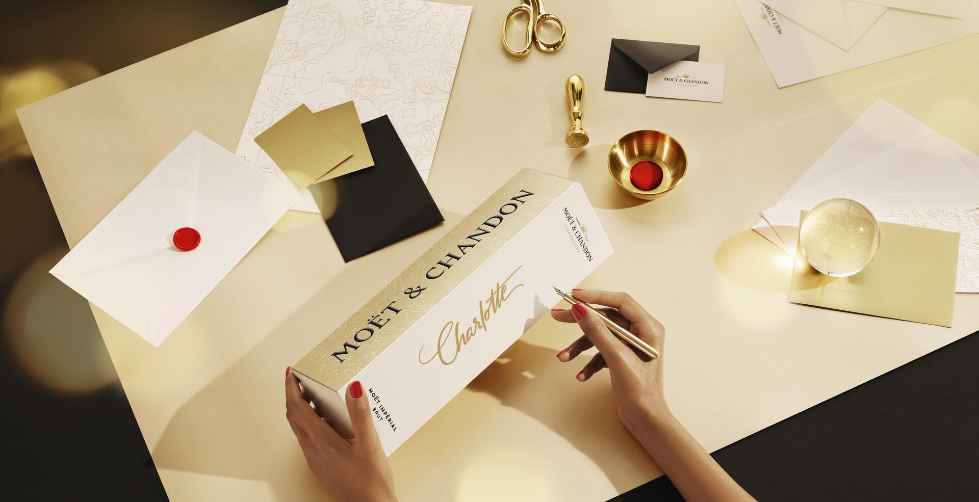 MOET＆CHANDON（モエ・エ・シャンドン） メッセージが書けるペン付