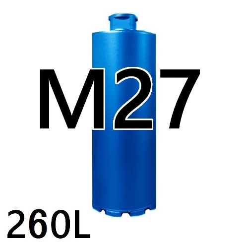 レーザーコアビット Ｍ27ねじ 250L 120φ（バランス） : mof-spmii-120