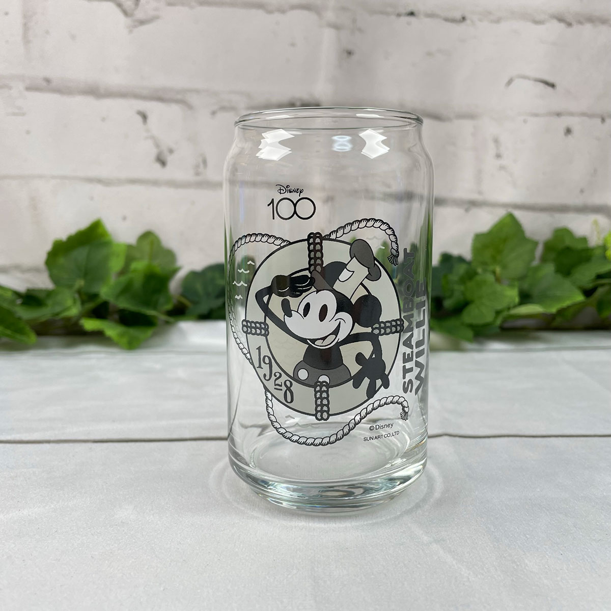 Disney（ディズニー） サンアート ディズニー100周年 缶型グラス