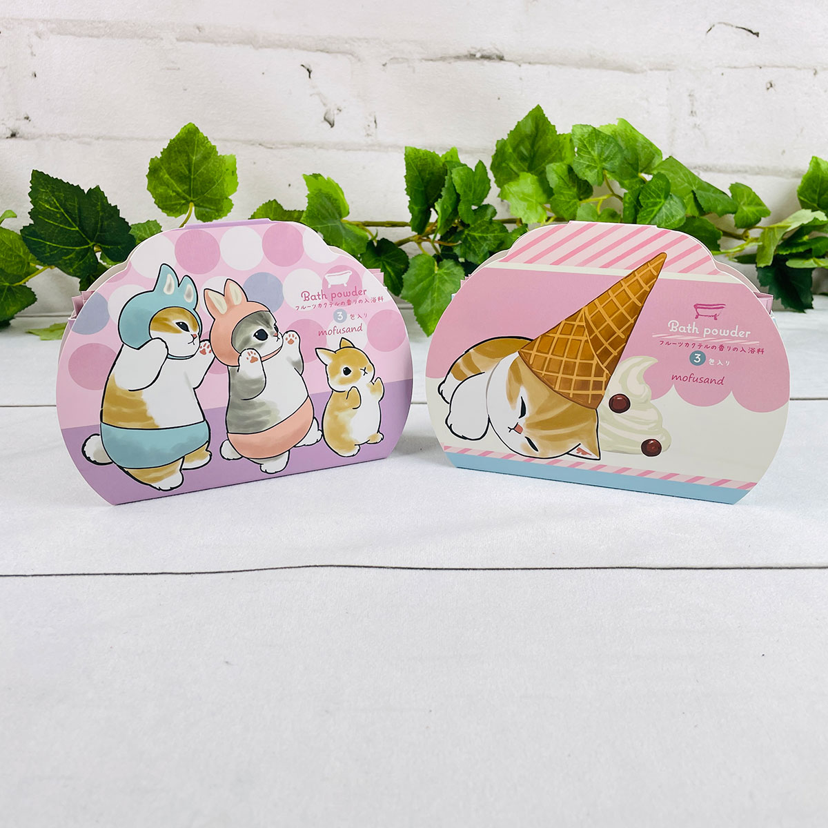 ほんやら堂 フィード モフサンド 入浴剤 ダイカットバスギフト