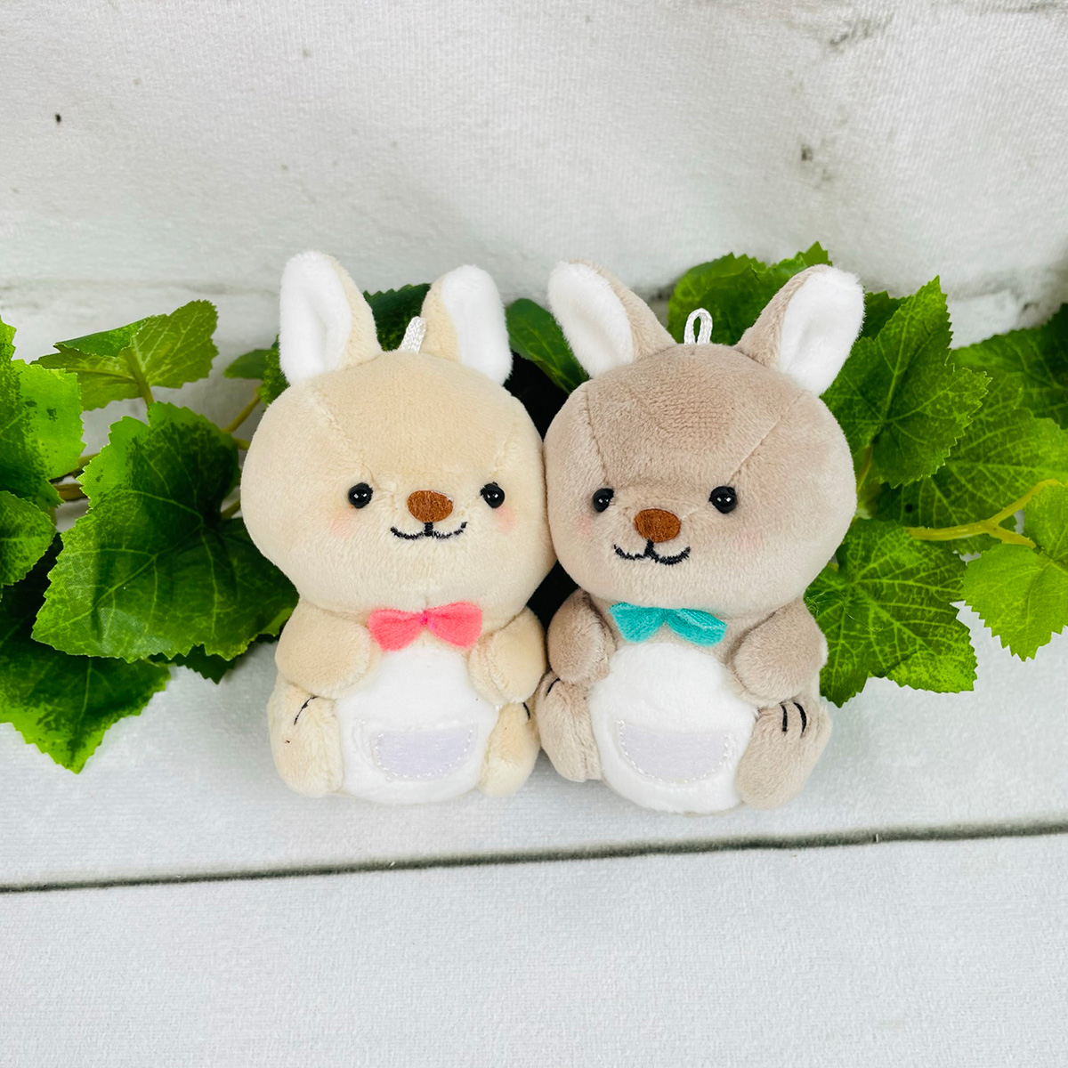 CRUX（クラックス） ニコぬい ペアキーホルダー カンガルー : モフタス