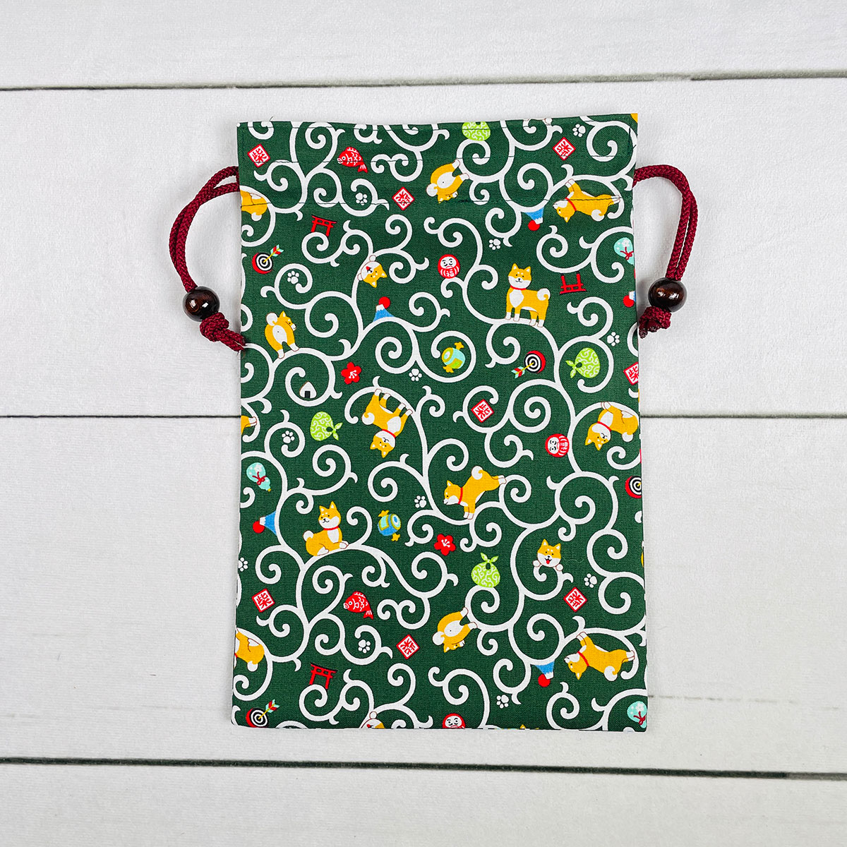 京佑 縁起屋柴犬 ご朱印帳入れ巾着 |  | 01