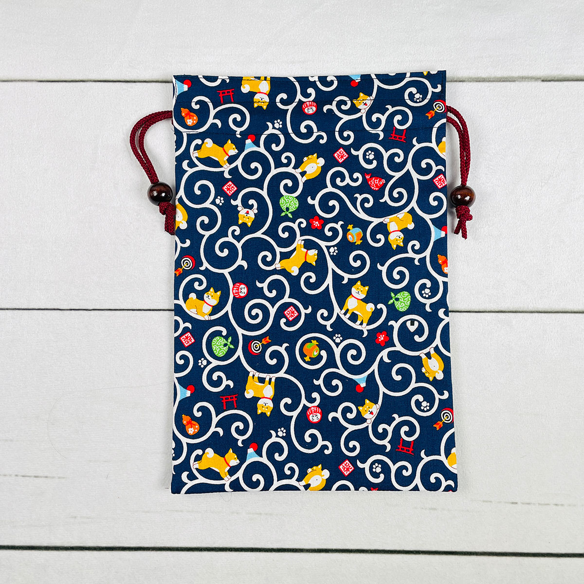 京佑 縁起屋柴犬 ご朱印帳入れ巾着 |  | 03