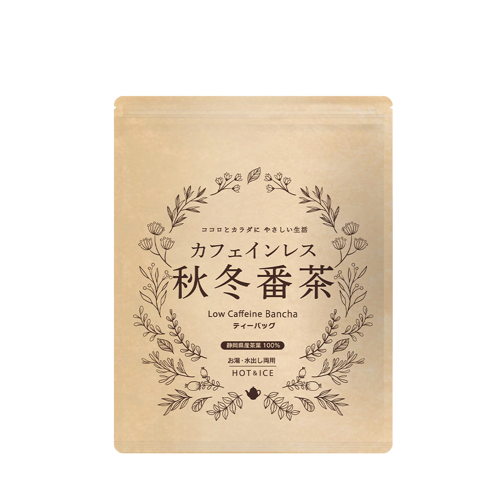 みずたま農園製茶場 カフェインレス秋冬番茶 お茶 水出し 緑茶 ティー