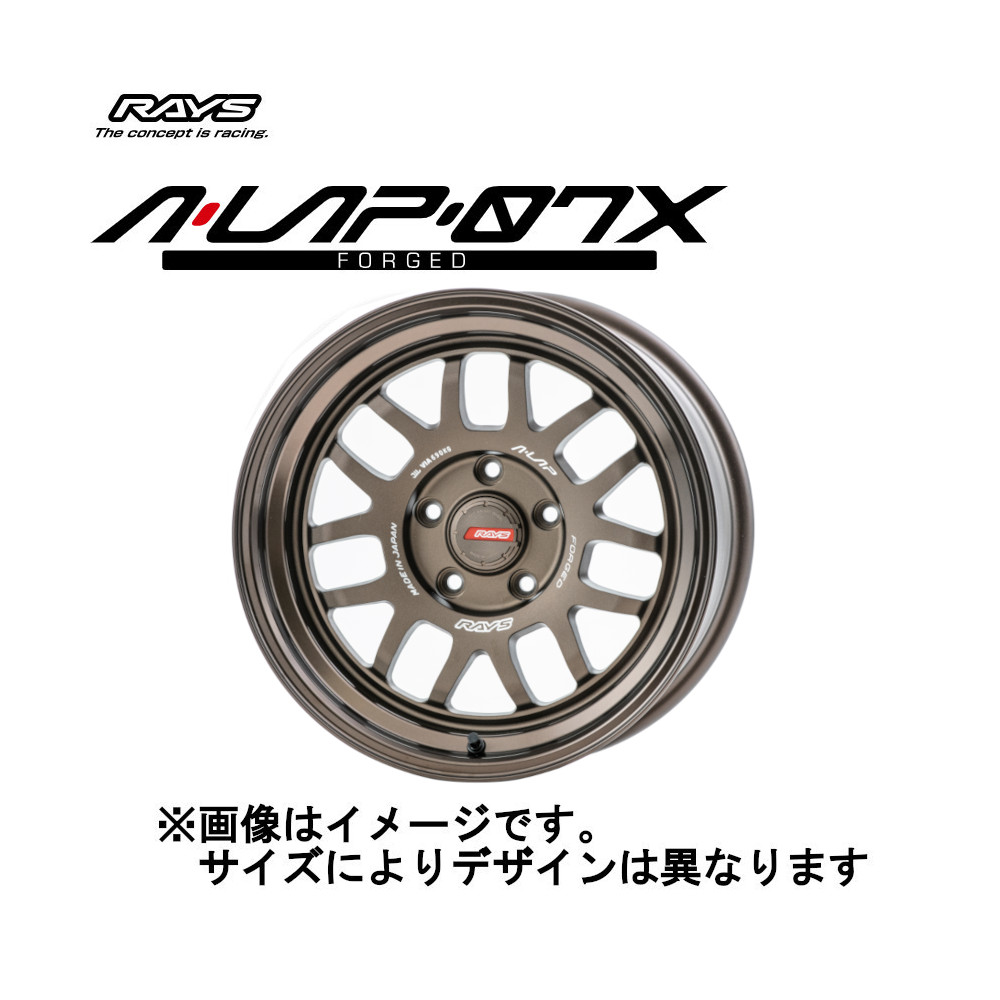 RAYS レイズ A-LAP-07X A-LAP 07X 5/114.3 17x7.0J +38 ブロンズ