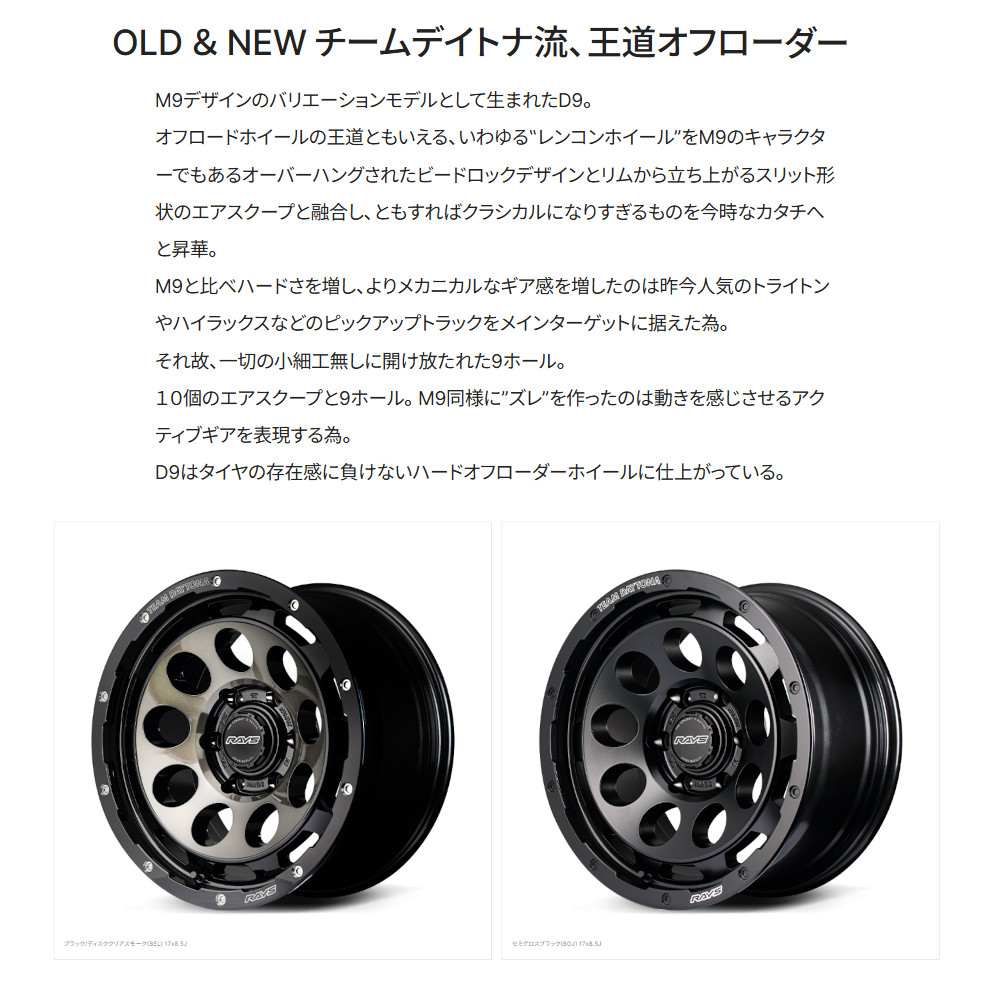 デイトナ ホイール 10jのおすすめ人気商品一覧 通販 - Yahoo