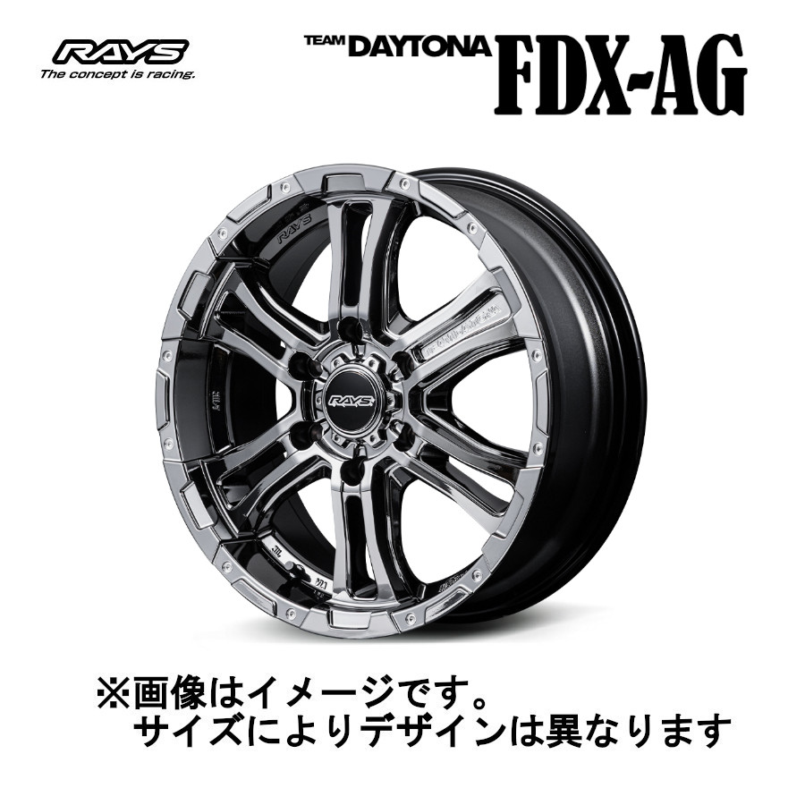RAYS レイズ RAYS TEAM DAYTONA デイトナ FDX-AG 6/139.7 16x6.5J +48