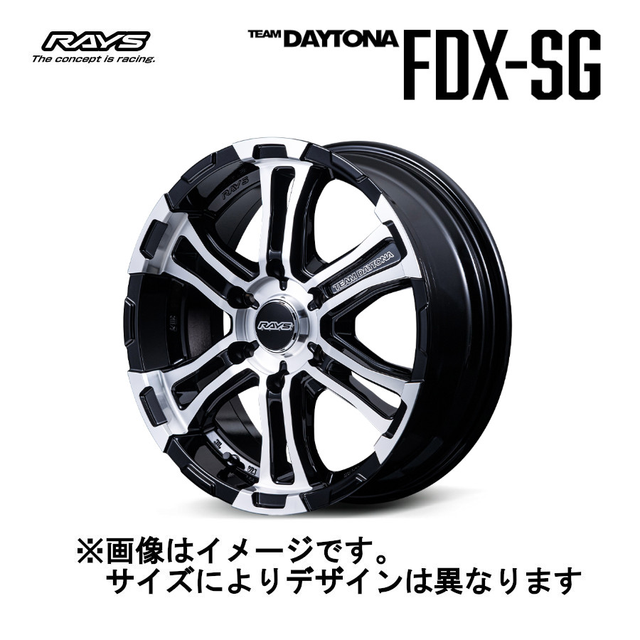 RAYS レイズ RAYS TEAM DAYTONA デイトナ FDX-SG 6/139.7 16x6.5J +38