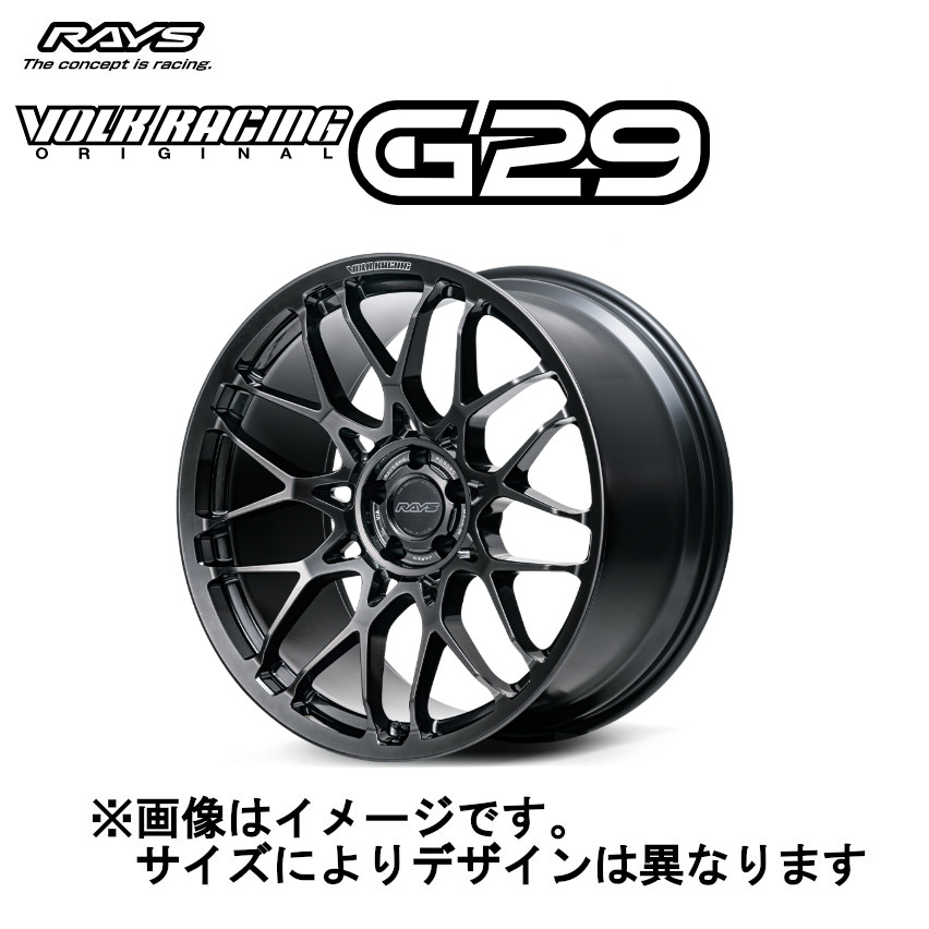 レイズ ボルクレーシング G29 5/114.3 21x9.0J +30 シャイニングスーパーブラック (SK) 06981903095SK