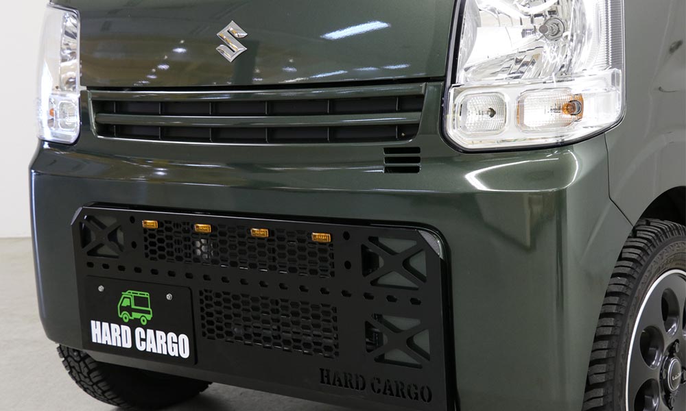 HARD CARGO ハードカーゴ LEDスキッドグリル エブリー エブリイバン DA17V LED：アンバー