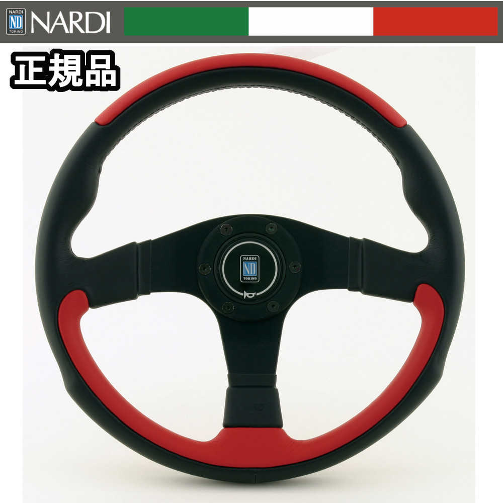 NARDI 【正規輸入品】 ナルディ ステアリング リーダー ブラック