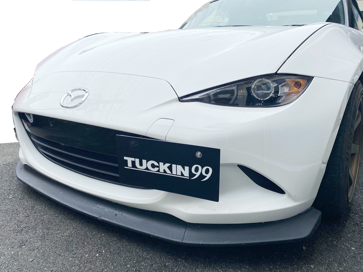 TUCKIN 99 タックイン99 ND ロードスター オフセットナンバーステー ND5RC 15/5〜｜moh