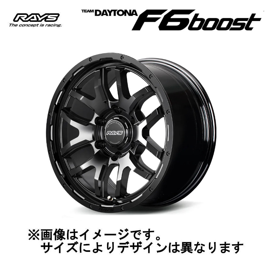 RAYS レイズ RS TEAM DAYTONA デイトナ F6 Boost 5/114.3 17x7.0J +40