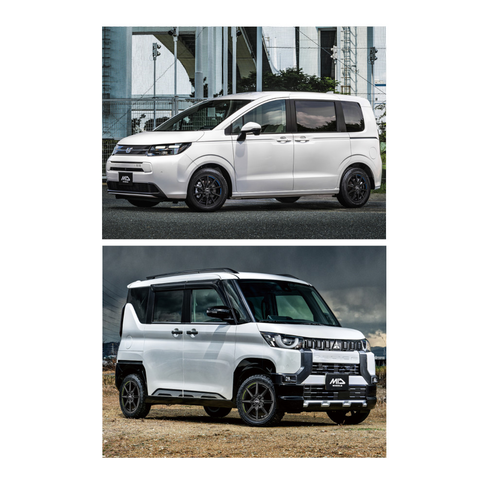 マルカサービス MIDホイールズ MIDホイール RX810 アクティブブラック