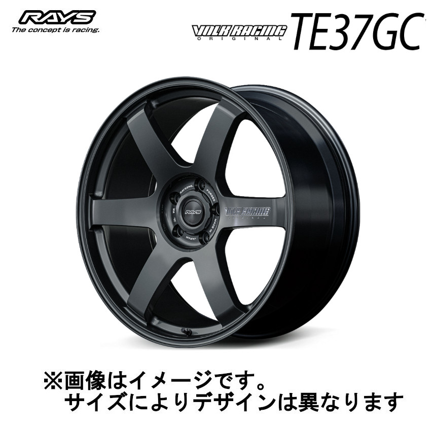 レイズ RAYS ボルクレーシング TE37GC 5/130 23x10.5J +25 セミグロスブラック (SG) 0650A052548SG