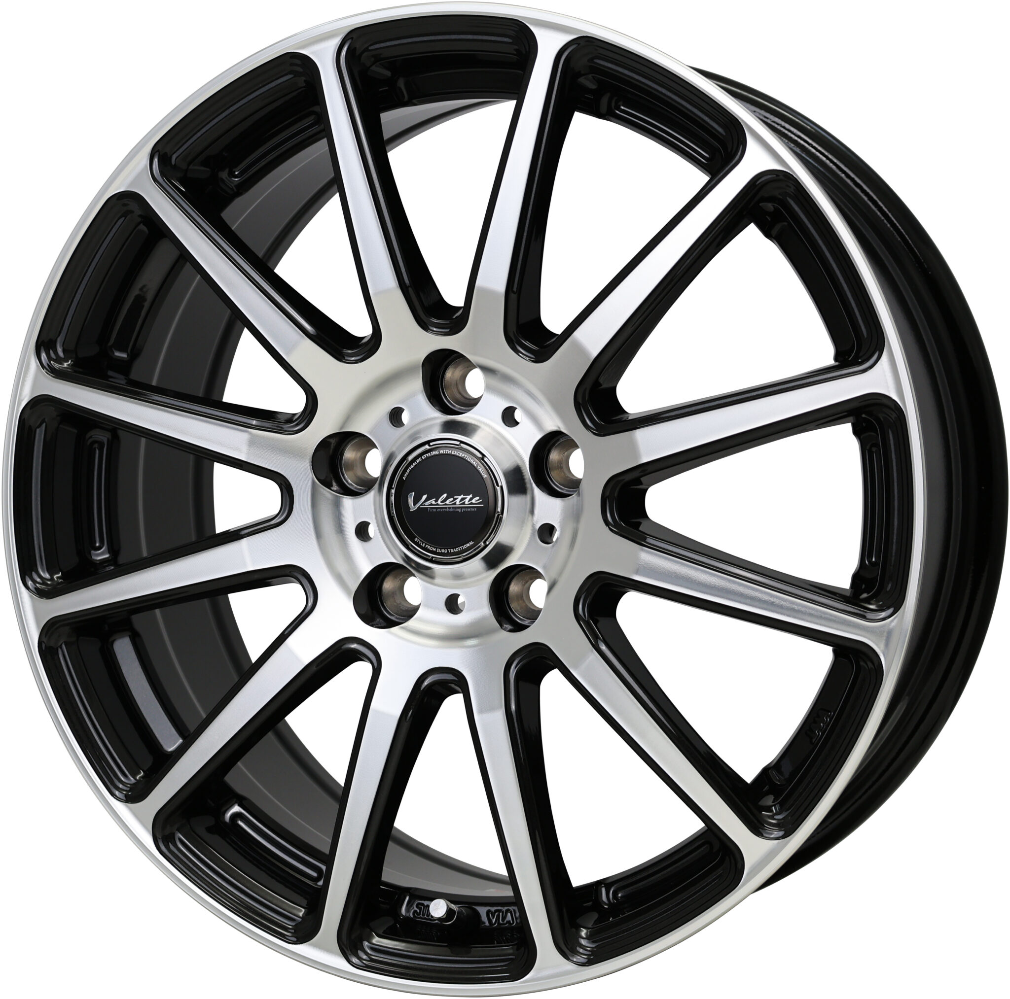 (人間宅も貨物輸送無料) Valette  ヴァレット グリッター 4本仕掛ける 4/100 15×5.5 45 黒いことポリッシュ(BK/P)