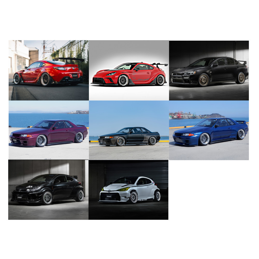 レイズ RAYS ボルクレーシング 21A (2本セット) 5/114.3 18x9.5J +20 ダークガンメタ/リムDC (VC) 06788952095VCの画像