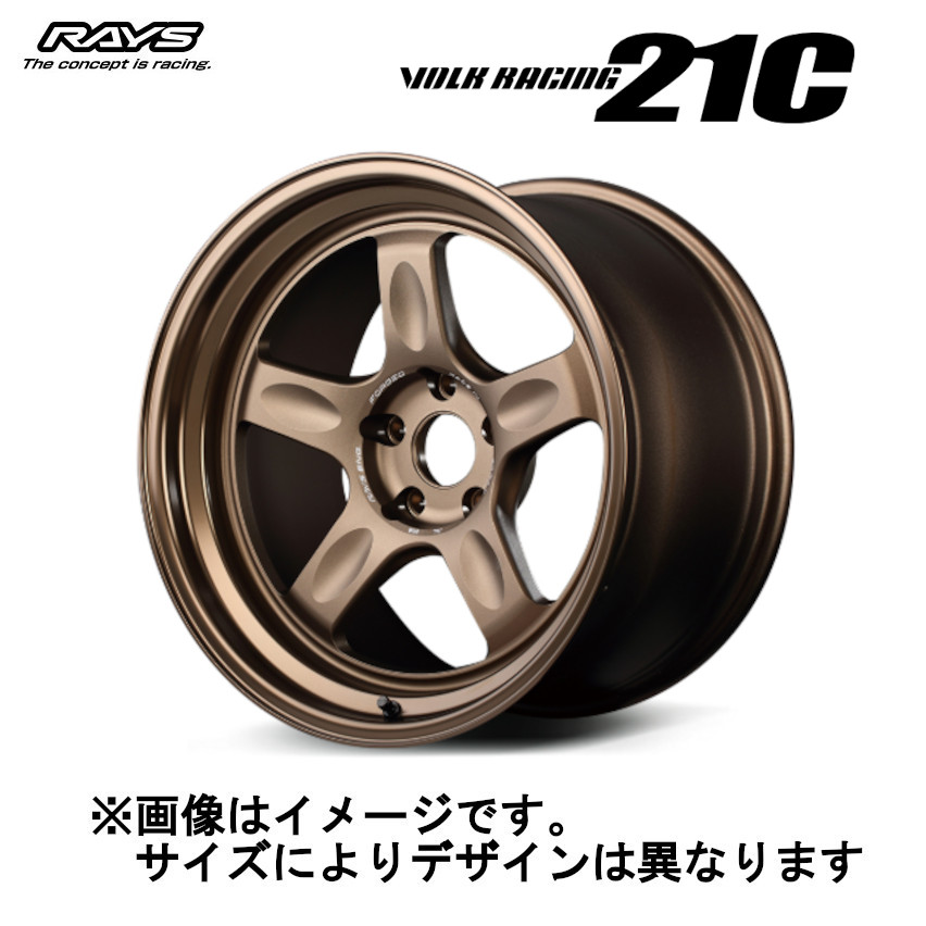 RAYS レイズ ボルクレーシング 21C (2本セット) 5/114.3 18x11.0J -30 