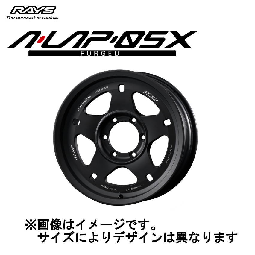 RAYS レイズ A-LAP-05X 6/139.7 17x8.5J -10 マットガンブロンズ