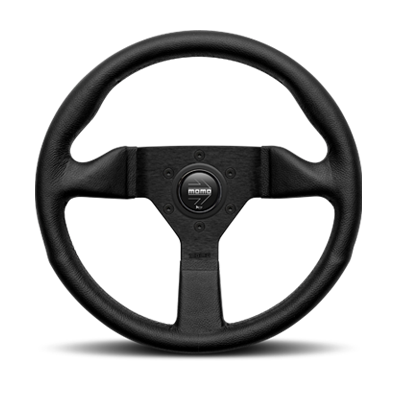 正規輸入品　MOMO モンテカルロ320mm BK 新品未使用品 MOMO（モモ） 【正規品】モモ ステアリング MONTECARLO モンテカルロ