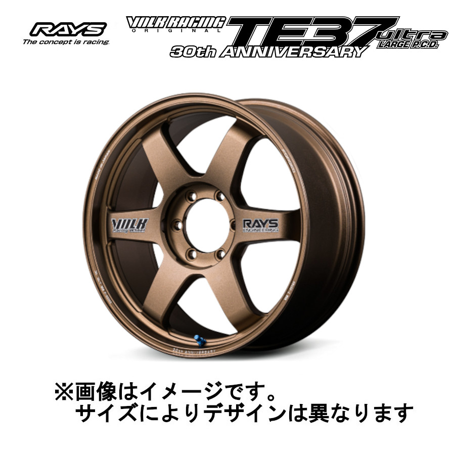 RAYS レイズ ボルクレーシング TE37 ultra LARGE P.C.D. 30TH STICKER 