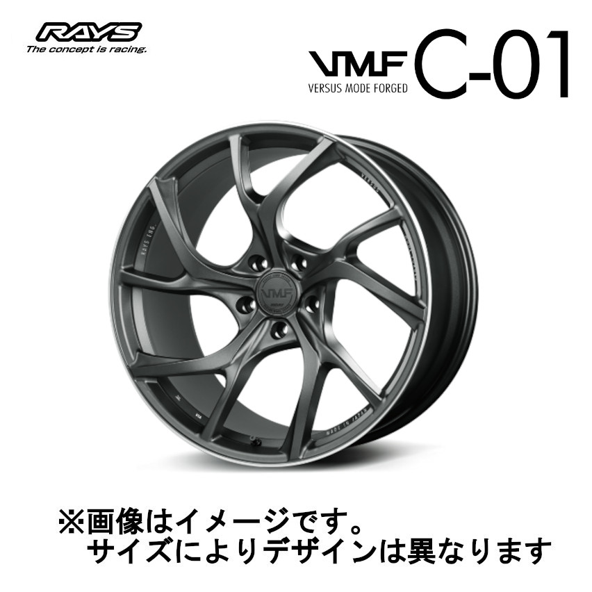 RAYS レイズ VERSUS MODE FORGET VMF C-01 5/114.3 20x8.5J +38 ダイヤモンドカット/シャイニングブラックメタル(HX) 12980853895HX
