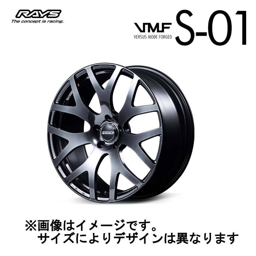 RAYS レイズ VERSUS MODE FORGET VMF S-01 5/114.3 18x8.0J +45