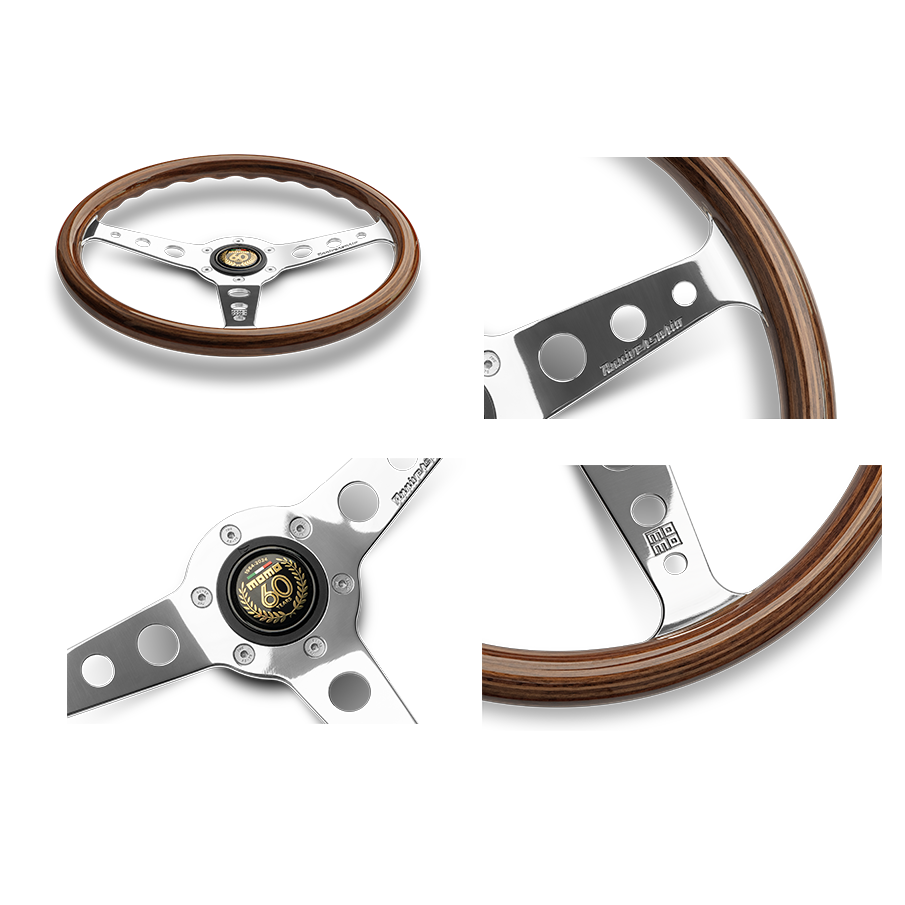 正規品】モモ MOMO ステアリング インディ アニバーサリー 60 350mm