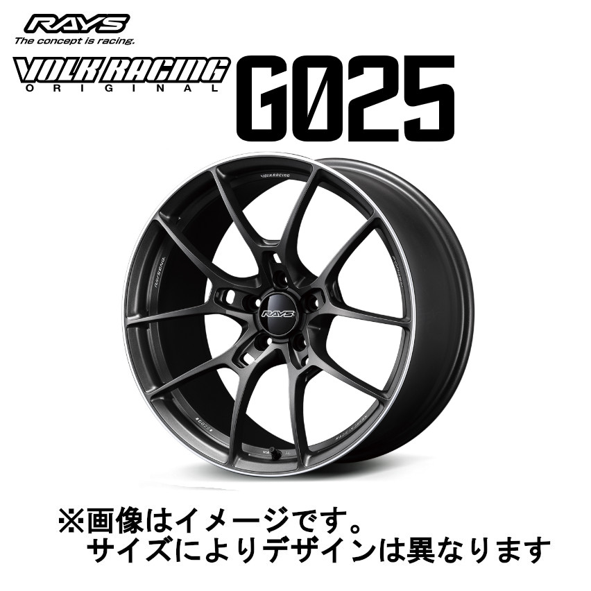 RAYS レイズ ボルクレーシング G025 5/112 18x8.0J +44