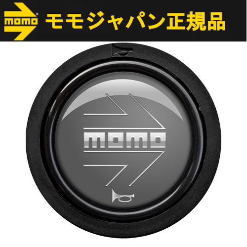 MOMO（モモ） 【正規品】モモ ホーンボタン アローグレー HBRタイプ
