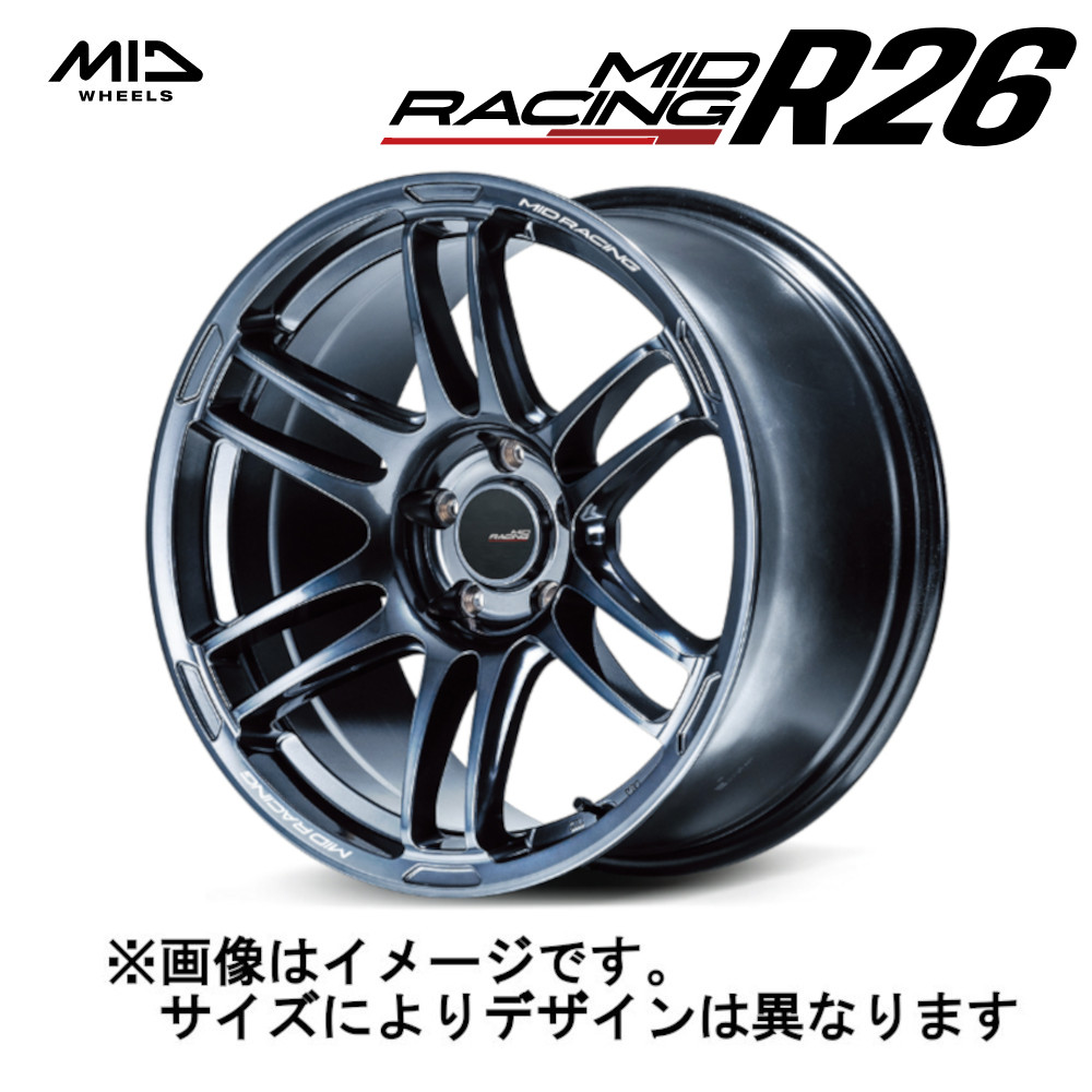 マルカサービス MID MID RACING MIDレーシング R26 5H114.3 18x10.5J +