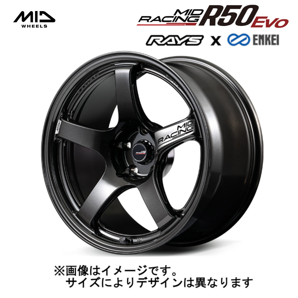 マルカサービス MID RACING MIDレーシング R50 EVO 5H114.3 18x9.5J ±0