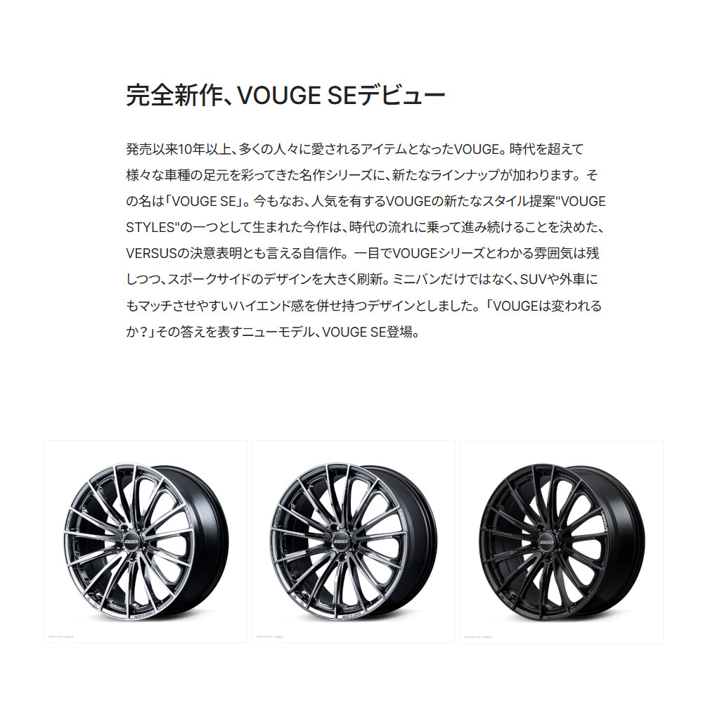 RAYS レイズ VERSUS ベルサス VOUGE ヴォウジェ SE (2本セット) 5