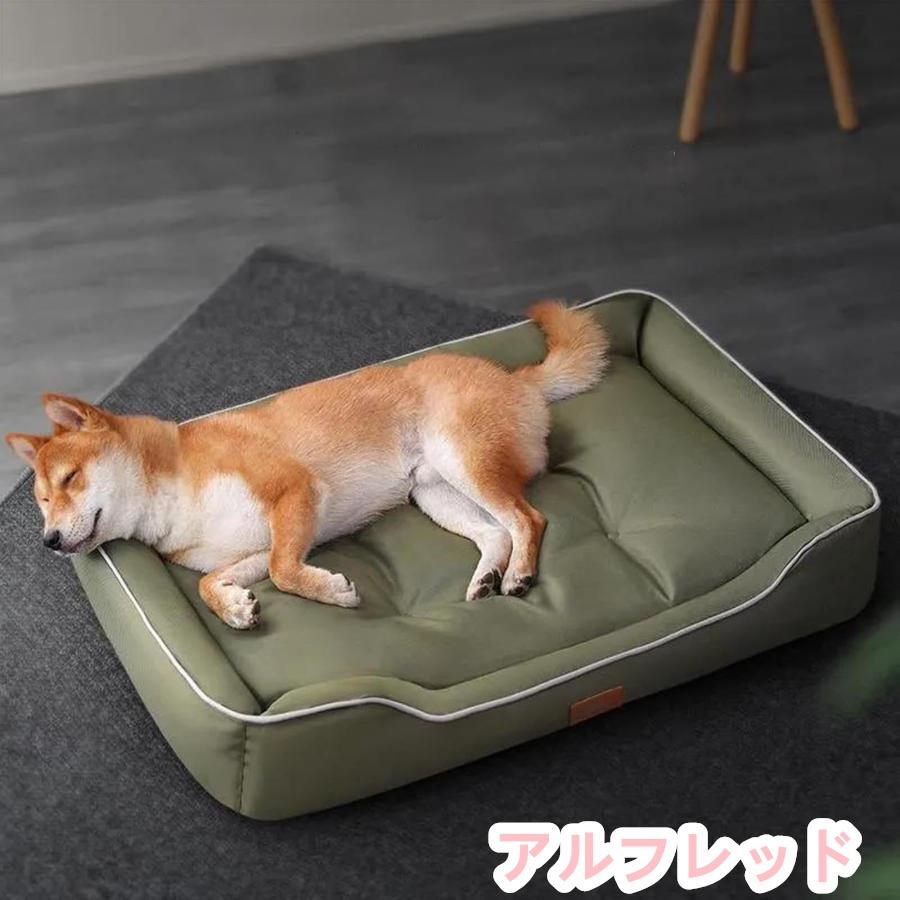噛んでも破れない犬用ベッド オックスフォード生地 清掃しやすい