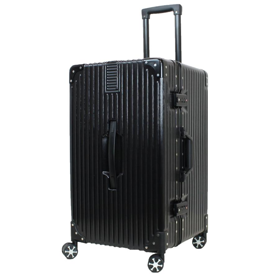 スーツケース  キャリーケース LLサイズ 大人気 当日発送 日本企業企画 大型 大容量 100L以上 キャスターカバー アルミ フレーム 長期出張 留学 海外旅行｜moierg｜02