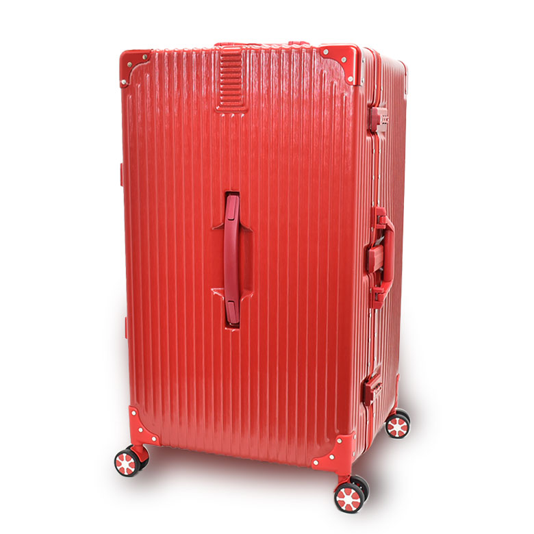 新品 TSAロック 軽量ABS樹脂＋PCスーツケース 大型Ｌサイズ　チョコレート reluxys_baggage-con-l