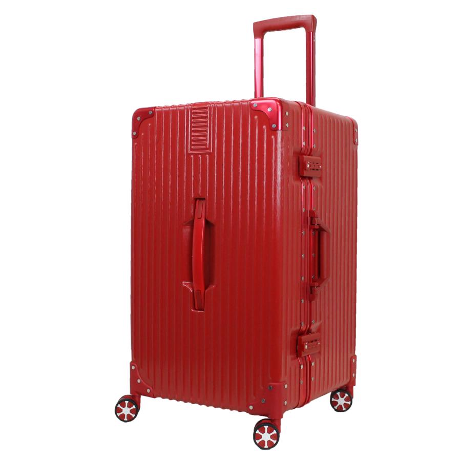 スーツケース  キャリーケース LLサイズ 大人気 当日発送 日本企業企画 大型 大容量 100L以上 キャスターカバー アルミ フレーム 長期出張 留学 海外旅行｜moierg｜04