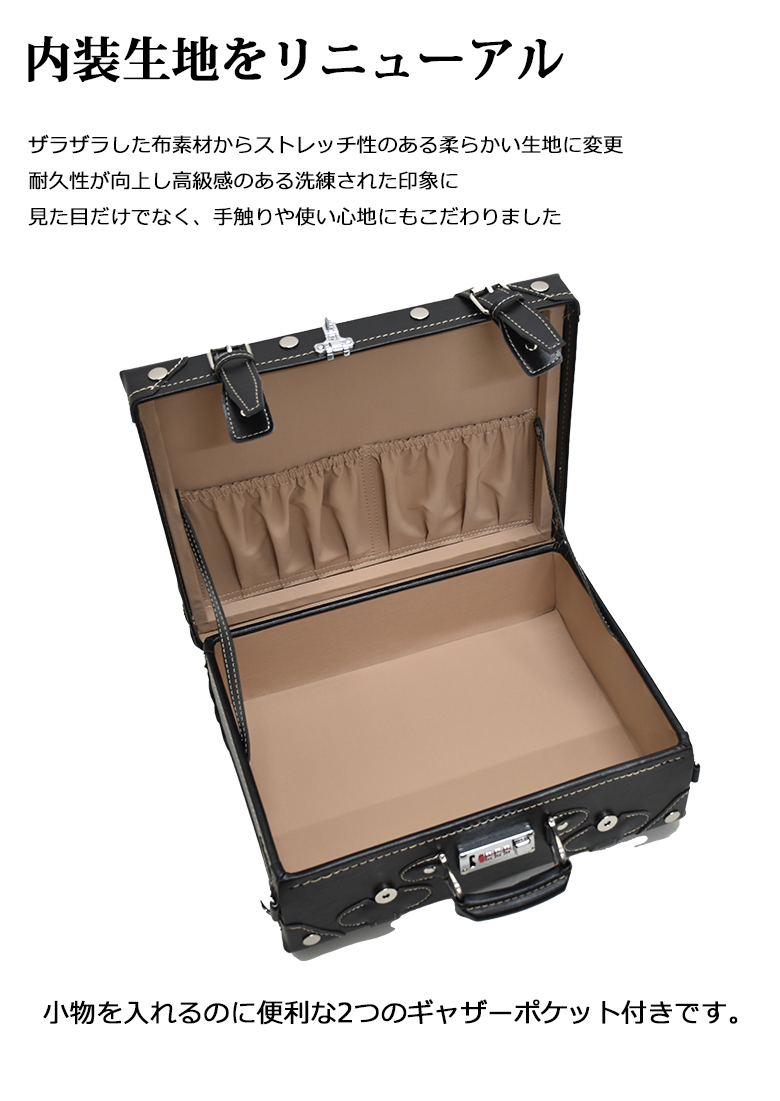 MOIERG（モアエルグ） トランクケース ショルダーバッグ キャリー