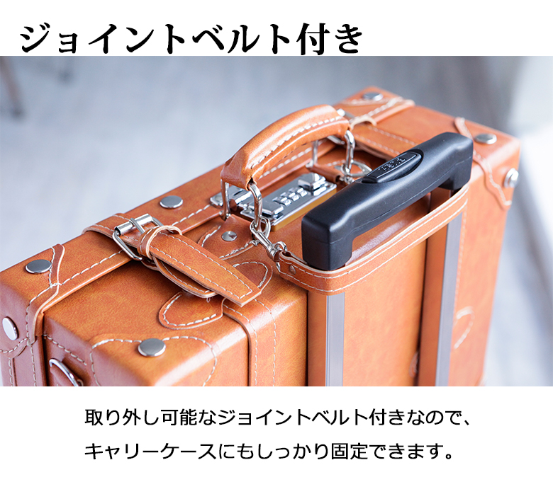 MOIERG（モアエルグ） トランクケース ショルダーバッグ キャリー