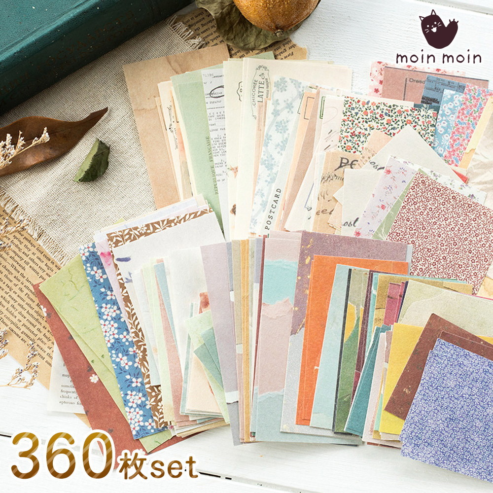 新品　盛開の花束シリーズ　コラージュベースペーパー　花枠素材　6種　60枚 2109pe3.jpg
